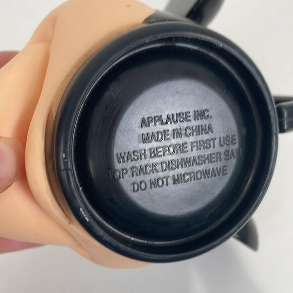 Vintage Applause 3D Mickey Mouse Cup Disney Ears Plastic Collectors Mug 6 oz - Picture 6 of 7